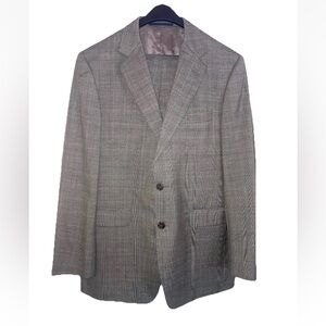 Vintage Burberry Gray Sport Coat size 40R (defects as seen in last 2 pictures)